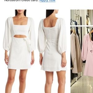 ASTR White Dress